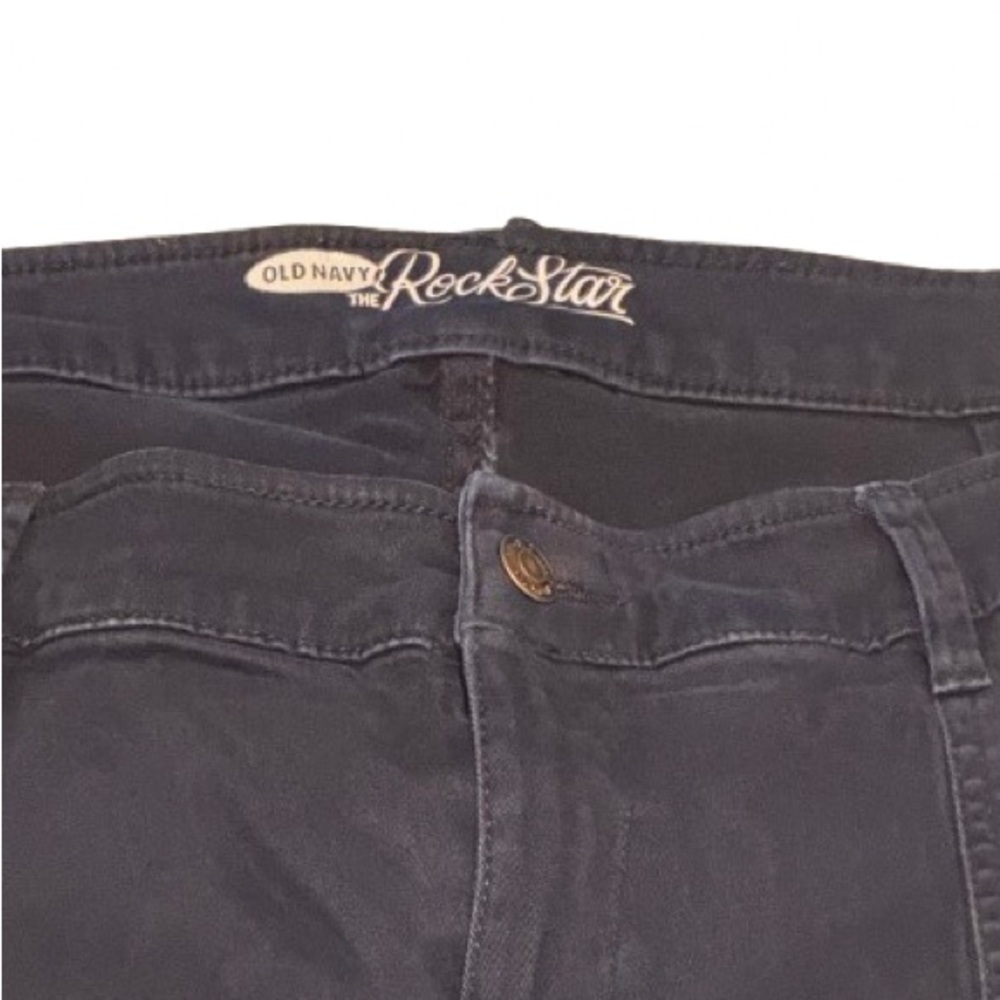Old Navy Navy Blue Skinny Surplus Cargo style pants size 16 - Picture 2 of 5